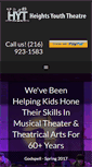 Mobile Screenshot of heightsyouththeatre.com